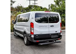 Westin Automotive 15-22 transit van 150/250/350(single 54in rear)grate steps running boards textured black