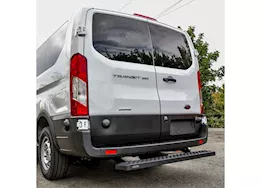 Westin Automotive 15-22 transit van 150/250/350(single 54in rear)grate steps running boards textured black