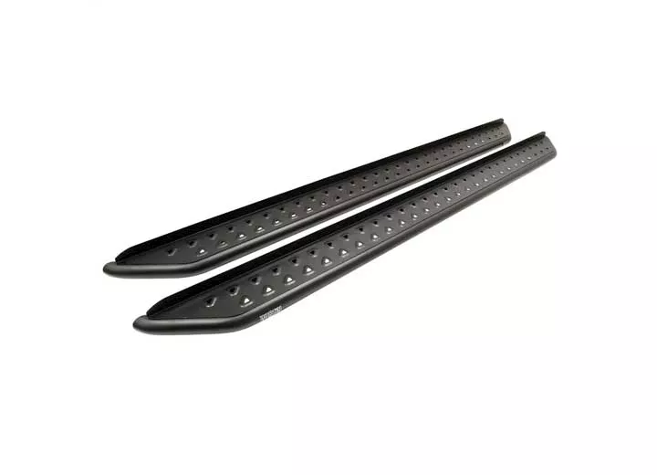 Westin Automotive 09-18 ram 1500/10-23 2500/3500 crewcab outlaw running boards text black