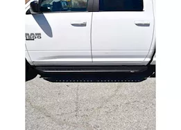 Westin Automotive 19-c ram 1500 crew cab outlaw running boards textured black