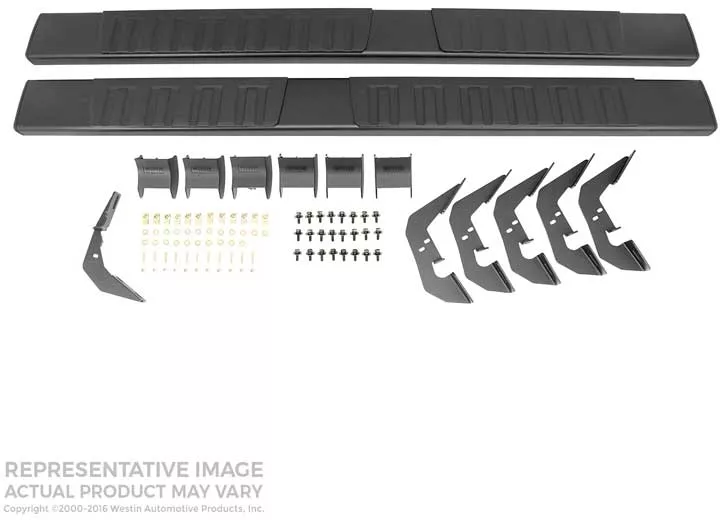 Westin Automotive 09-23 ram 1500 quad cab r7 boards black running board