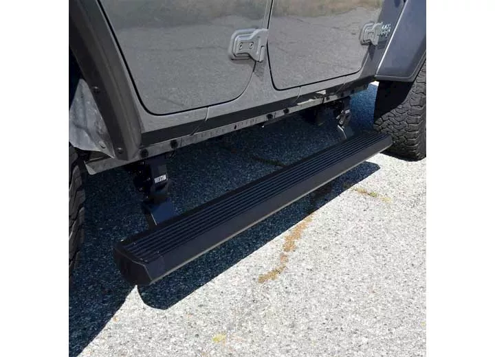 Westin Automotive 18-c wrangler jl u 4dr pro-e electric running boards textured black