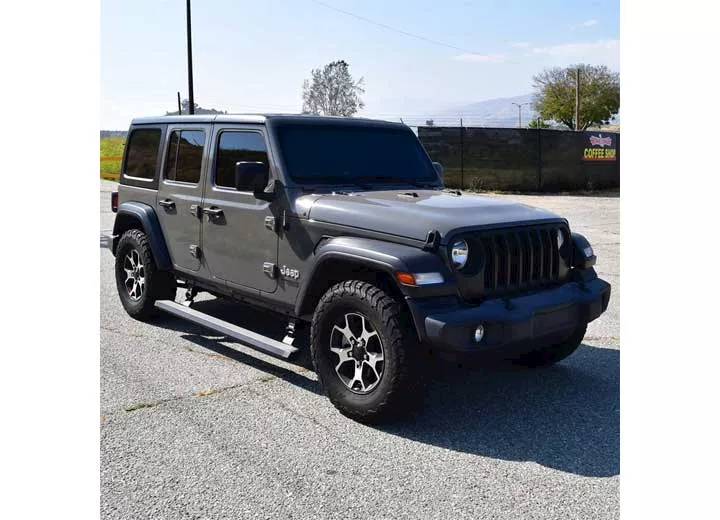 Westin Automotive 18-c wrangler jl u 4dr pro-e electric running boards textured black