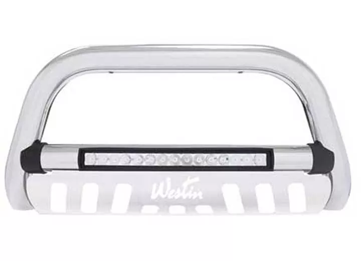 Westin Automotive 05-15 tacoma chrome ultimate led bull bar