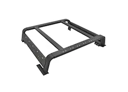 Westin Automotive 21-c gladiator overland cargo rack textured black