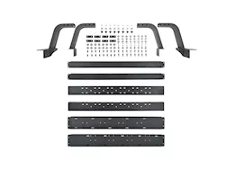 Westin Automotive 21-c gladiator overland cargo rack textured black