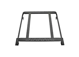 Westin Automotive 21-c gladiator overland cargo rack textured black