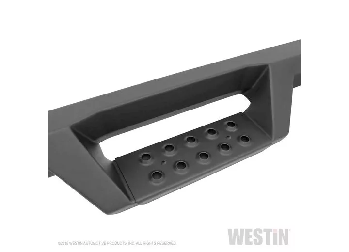 Westin Automotive 19-c ram 1500 quad cab hdx drop nerf step bars textured black