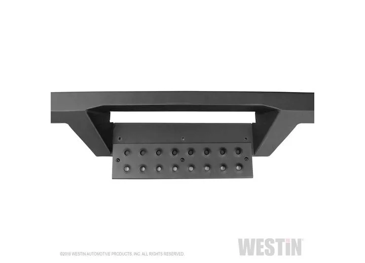 Westin Automotive 19-c ram 1500 quad cab hdx drop nerf step bars textured black