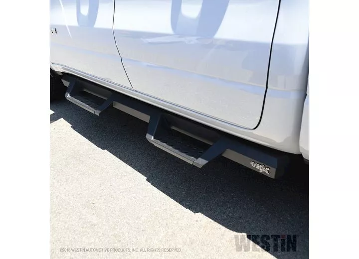 Westin Automotive 19-c ram 1500 quad cab hdx drop nerf step bars textured black