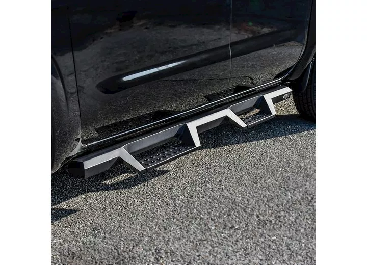 Westin Automotive 22-c frontier crew cab hdx drop nerf step bars textured black