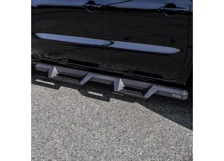 Westin Automotive 22-c frontier crew cab hdx drop nerf step bars textured black