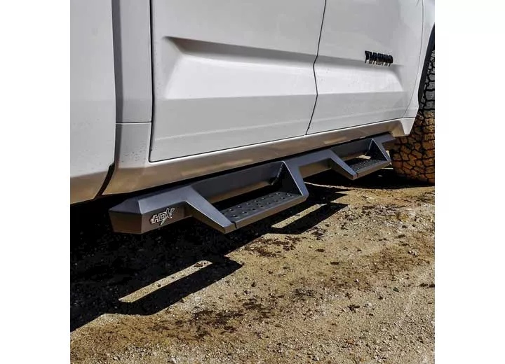 Westin Automotive 22-c tundra double cab hdx drop nerf step bars textured black