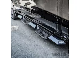 Westin Automotive 19-c silv/sierra 1500/20-c silv/sierra 2500/3500 hd dbl cab txt black hdx xtreme nerf bars