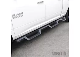 Westin Automotive 09-18 ram 1500/10-18 ram 2500/3500 crew cab(6.4 bed)text blk hdx drop wtw nerf step bars