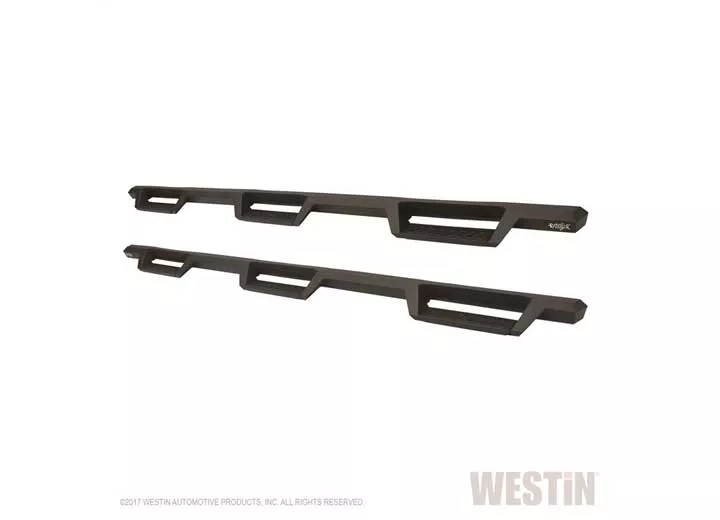 Westin Automotive 11-18 ram 2500/3500 cc(8ft bed)excl dually drill req text blk hdx drop wtw nerf step bars