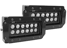 Westin Automotive Includes 6 in led lights(set of 2)b-force w/wiring harness hdx flush mount led kit