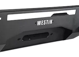 Westin Automotive 16-c tacoma pro series mid width front bumper textured black