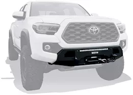 Westin Automotive 16-23 tacoma pro series mid width front bumper textured black