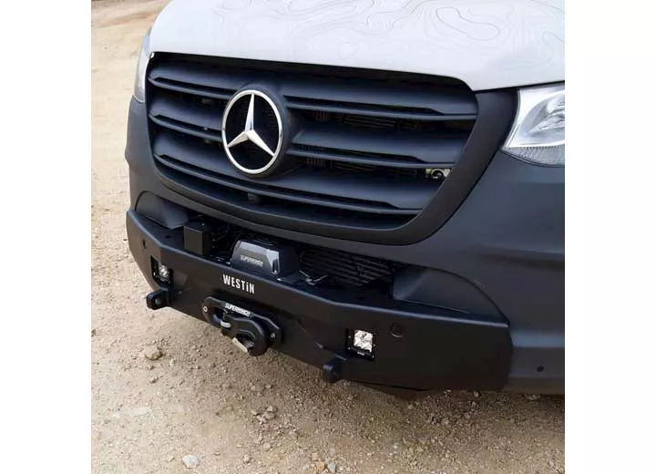 Westin Automotive 19-c mercedes-benz sprinter pro-series mid width front bumper textured black