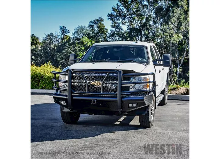 Westin Automotive 11-14 silverado 2500/3500 hd textured black hdx bandit bumper