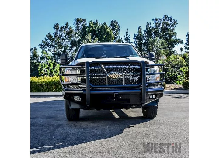 Westin Automotive 11-14 silverado 2500/3500 hd textured black hdx bandit bumper