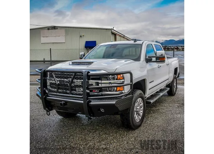 Westin Automotive 15-19 silverado 2500/3500 hd textured black hdx bandit bumper