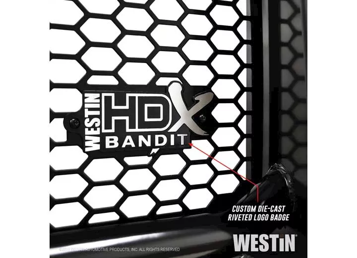 Westin Automotive 10-18 ram 2500/3500 textured black hdx bandit bumper