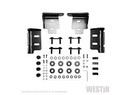 Westin Automotive 15-20 f150 minor grinding of oem hitch required hdx bandit rear bumper black