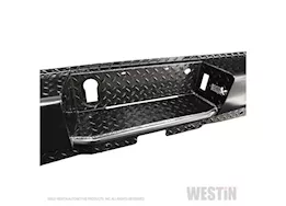 Westin Automotive 15-20 f150 minor grinding of oem hitch required hdx bandit rear bumper black