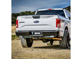 Westin Automotive 15-20 f150 minor grinding of oem hitch required hdx bandit rear bumper black