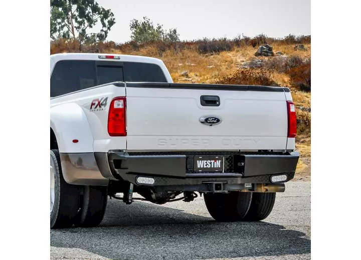 Westin Automotive 11-16 f250/f350 super duty hdx bandit rear bumper black