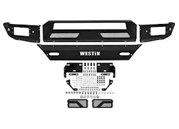 Westin Automotive 16-19 silverado/sierra 1500 textured black pro-mod front bumper