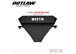 Westin Automotive 16-19 silverado/sierra 1500 textured black pro-mod front bumper