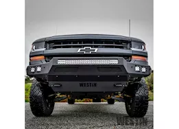 Westin Automotive 16-19 silverado/sierra 1500 textured black pro-mod front bumper