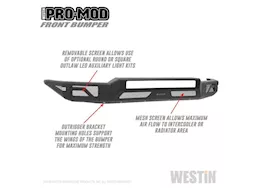Westin Automotive 14-21 tundra pro-mod front bumper textured black