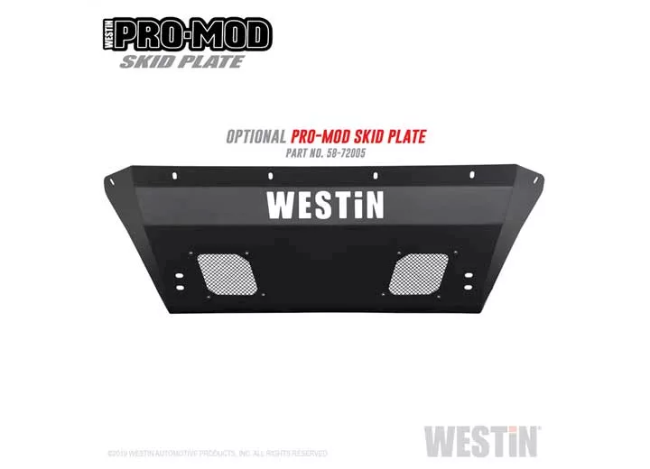 Westin Automotive 16-23 tacoma pro-mod front bumper textured black