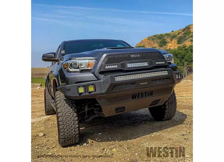 Westin Automotive 16-23 tacoma pro-mod front bumper textured black