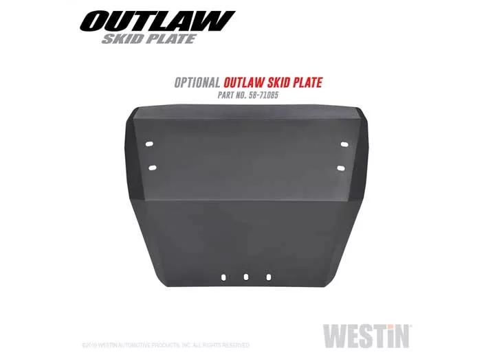 Westin Automotive 19-c ranger pro-mod front bumper textured black