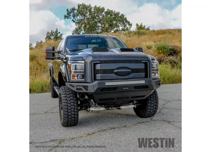 Westin Automotive 11-16 f250/f350/f450/12-15 f550 super duty pro-mod front bumper textured black