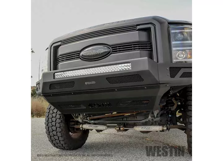 Westin Automotive 11-16 f250/f350/f450/12-15 f550 super duty pro-mod front bumper textured black