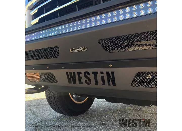 Westin Automotive 20-23 silverado 2500/3500 hd textured black pro-mod front bumper