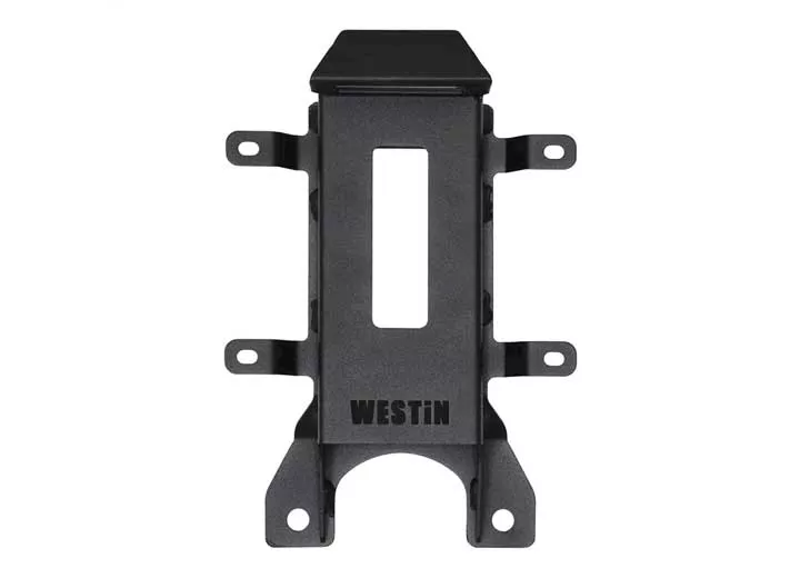 Westin Automotive 21-c bronco (ex sport) license plate relocator bracket textured black