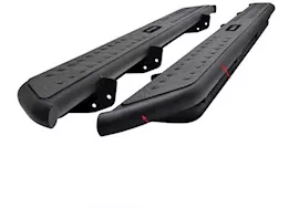 Westin Automotive 14-18 silverado/sierra 1500/15-19 silv/sierra 2500/3500 hd crew textured black outlaw nerf step bars