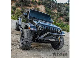 Westin Automotive 18-c wrangler jl(excl 2018 jk)/20-c gladiator wj2 stubby front bumper w/led light bar mount