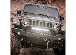 Westin Automotive 18-c wrangler jl(excl 2018 jk)/20-c gladiator wj2 full width front bumper w/bull bar