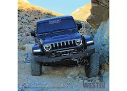 Westin Automotive 18-c wrangler jl(excl 2018 jk)/20-c gladiator wj2 full width front bumper w/bull bar