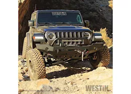 Westin Automotive 18-c wrangler jl(excl 2018 jk)/20-c gladiator wj2 full width front bumper w/bull bar