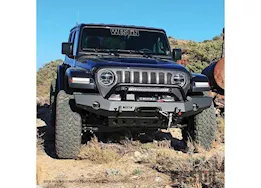 Westin Automotive 18-c wrangler jl(excl 2018 jk)/20-c gladiator wj2 full width front bumper w/bull bar