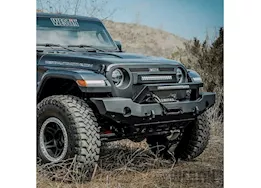 Westin Automotive 18-c wrangler jl(excl 2018 jk)/20-c gladiator wj2 full width front bumper w/led light bar mount